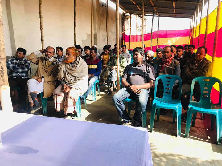 খামারিদের অংশগ্রহণ